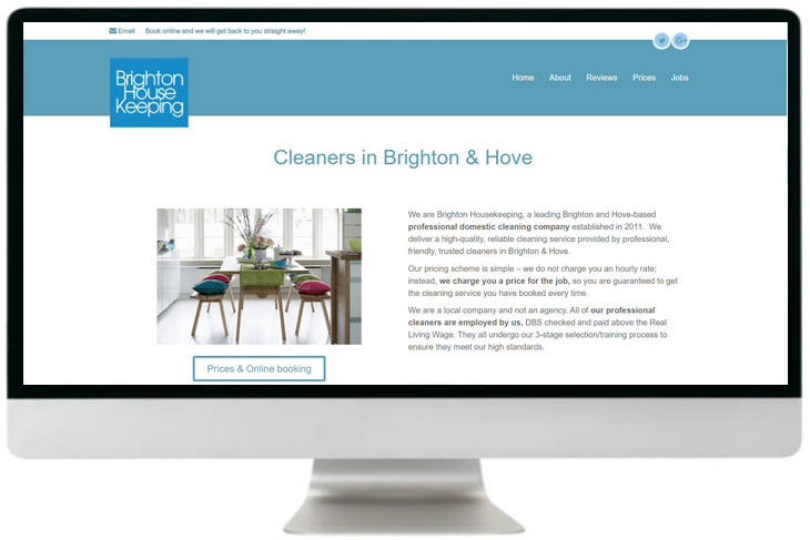 brighton housekeeping laptop