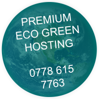 premium green web hosting
